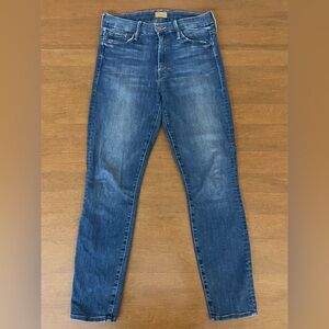 Mother Jeans Denim The Looker Crop Come Sundown Size 27 X 26